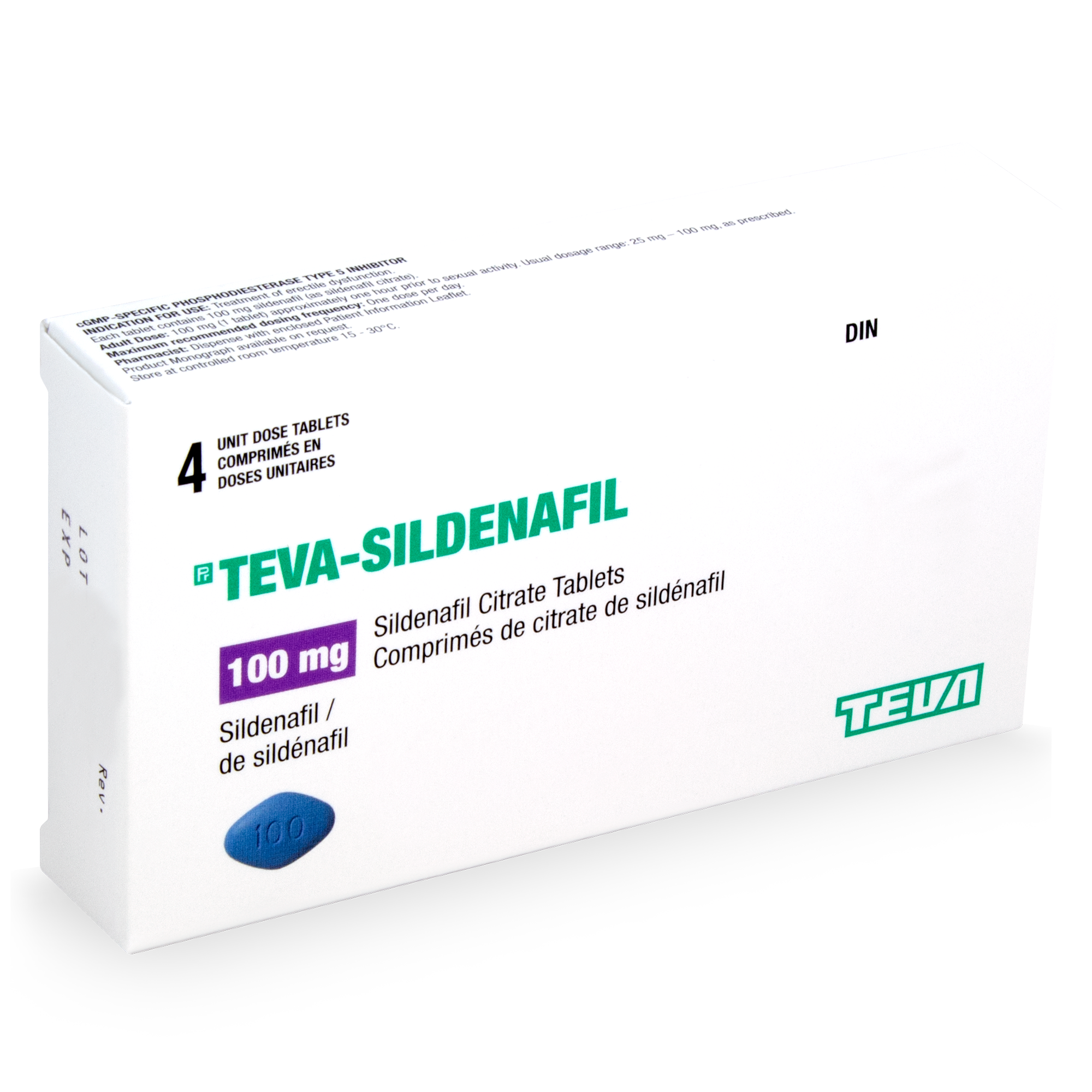 Acheter du Sildenafil 100 mg sans ordonnance en ligne